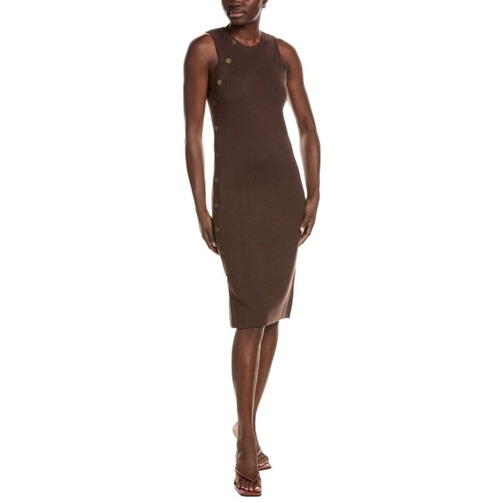 Minnie Rose Womens  Sheath Dress, Brown